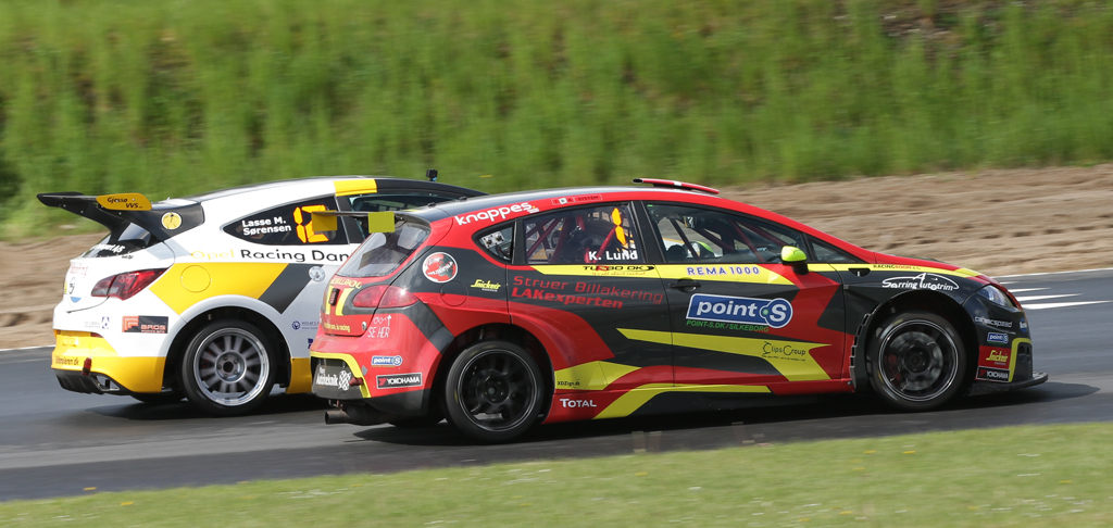 Yokohama SuperCup - Kim Lund og Lasse M. Sørensen.
(Foto: Motorsporten.dk)